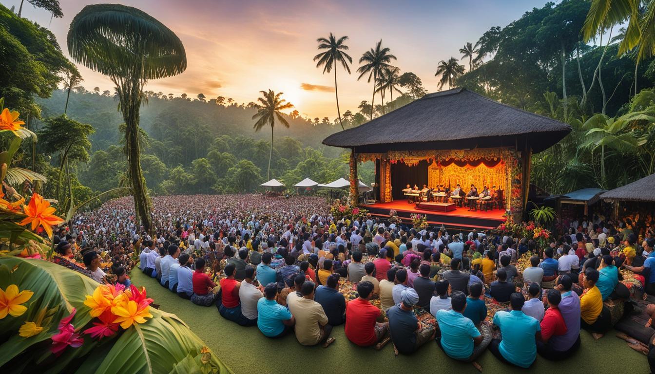Acara Musik Hidup di Bali