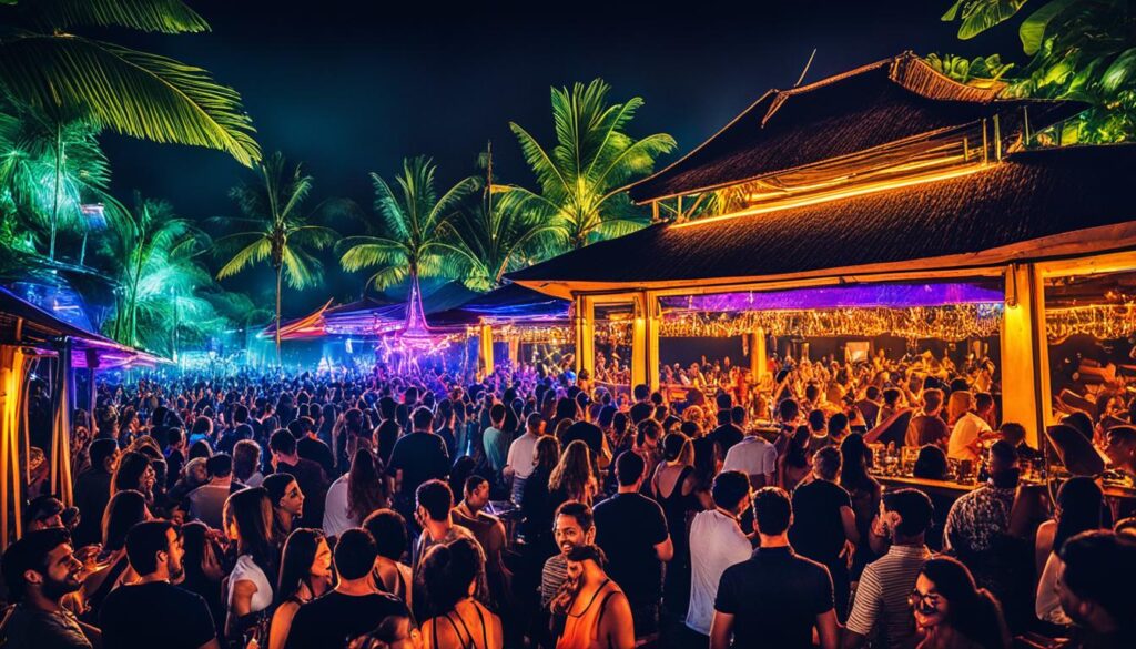 Destinasi hiburan malam di Bali