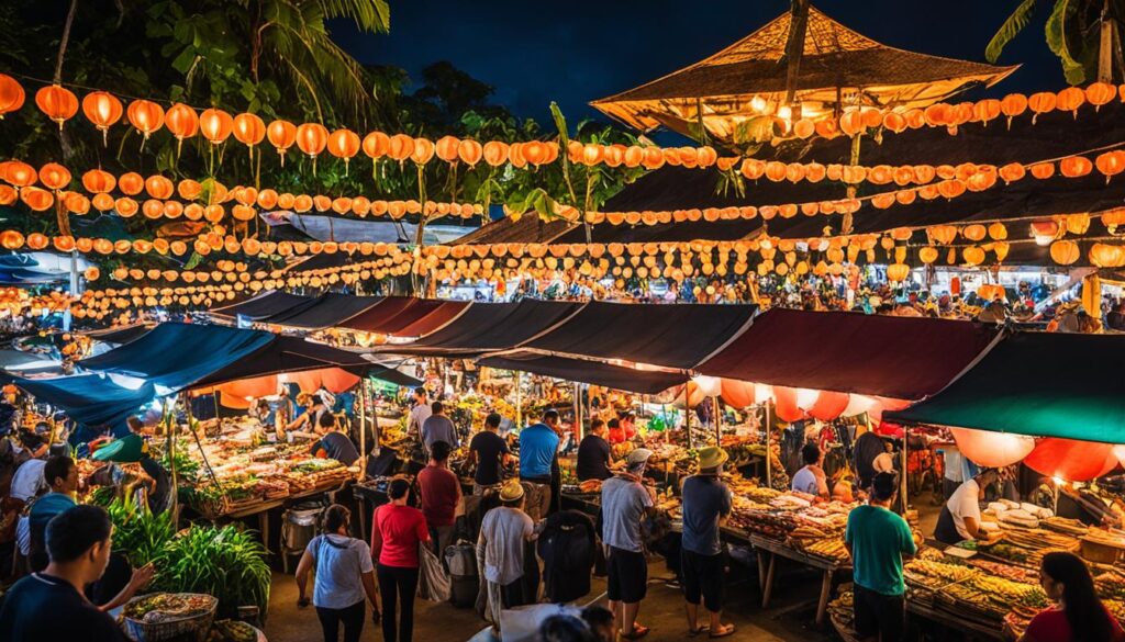 Pasar malam di Bali