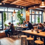 Tempat nongkrong dengan Wi-Fi gratis