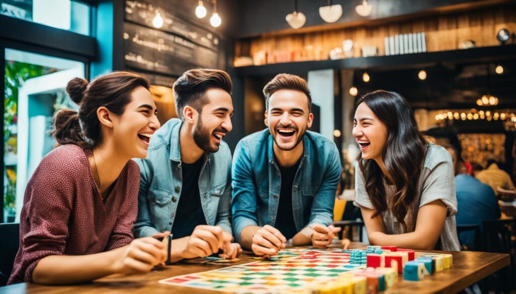 Tempat nongkrong dengan permainan boardgame