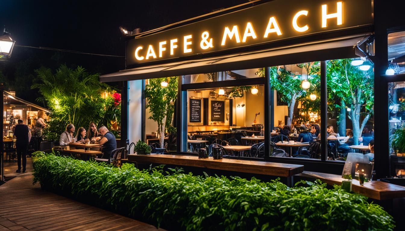 Nikmati Keindahan Malam di Café Malach Indonesia