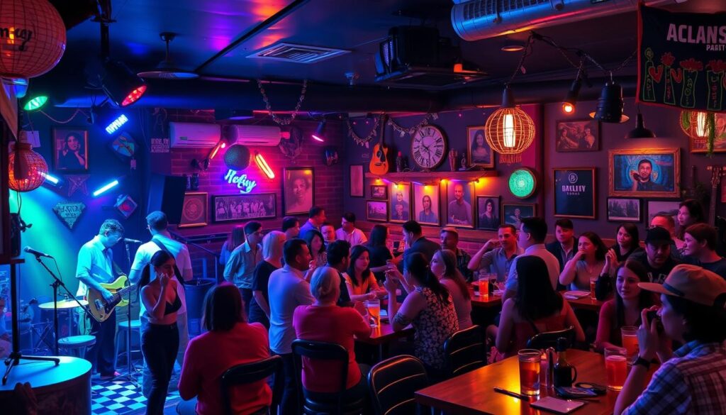 Live music cafe malam