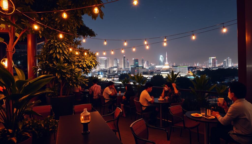 Tempat Ngopi Cafe Malam