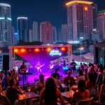 Tempat live music malam