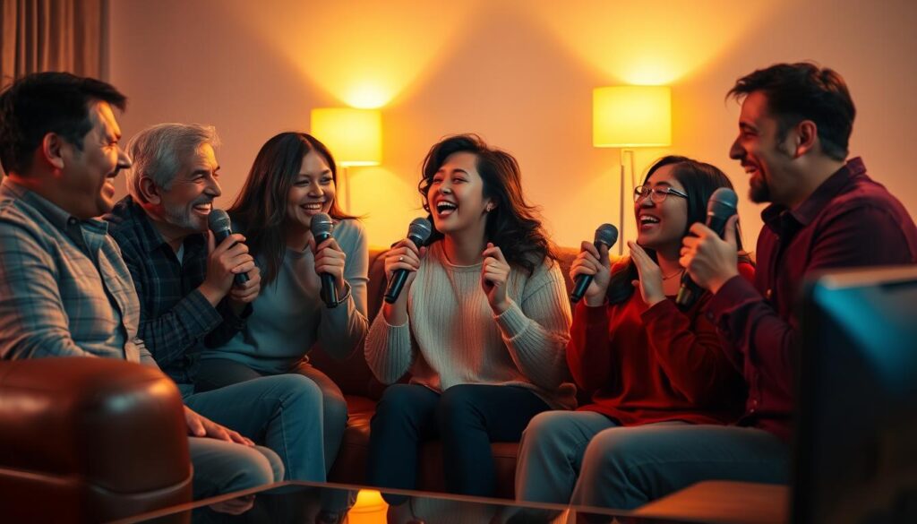Karaoke Keluarga dan Teman