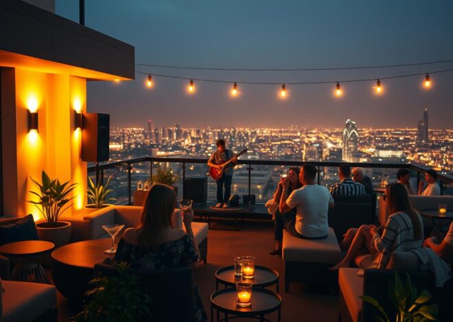 Nikmati Malam di Lounge Rooftop dengan Musik Live