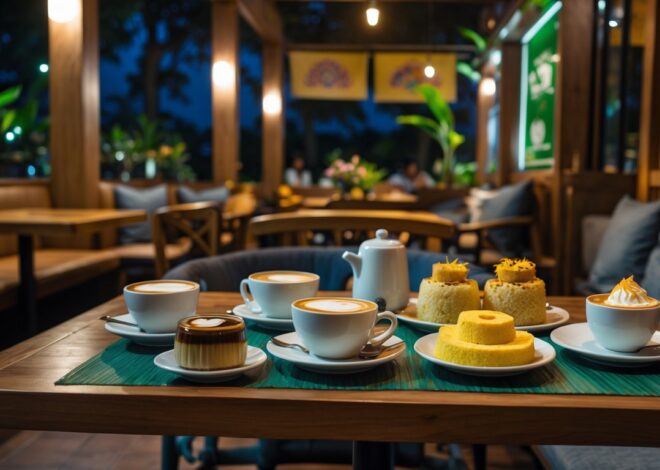 10 Cafe Malam di Indonesia dengan Menu Kopi dan Dessert Terfavorit untuk Pengalaman Malam Sempurna