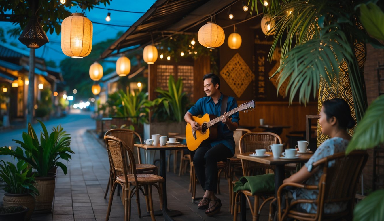 Cafe Malam di Indonesia dengan Live Music dan Suasana Santai untuk Pengalaman yang Tak Terlupakan
