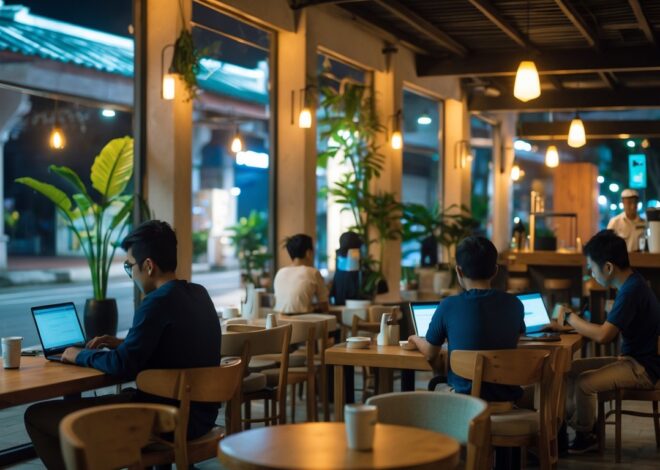 10 Cafe Malam di Indonesia yang Cocok untuk Hangout Sambil Kerja atau Belajard