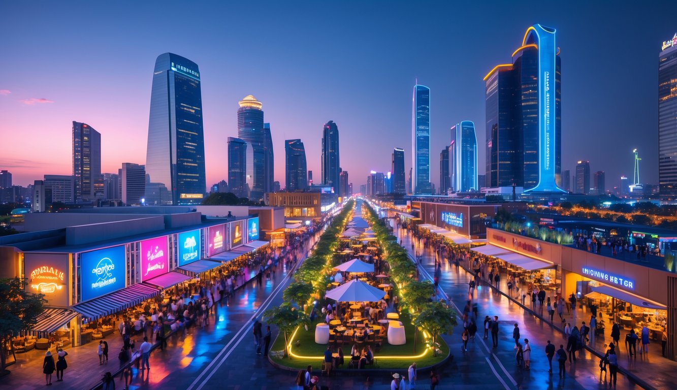 10 Spot Wisata Hiburan Malam 2026 dengan Pemandangan Kota yang Memukau dan Seru