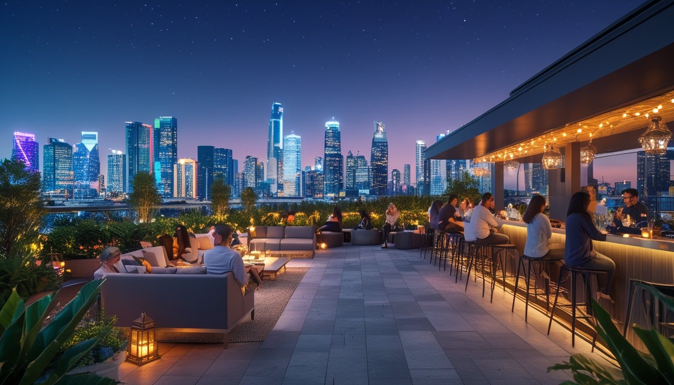 Tempat Hiburan Malam 2026 dengan Rooftop View Terbaik untuk Bersantai di Akhir Pekan
