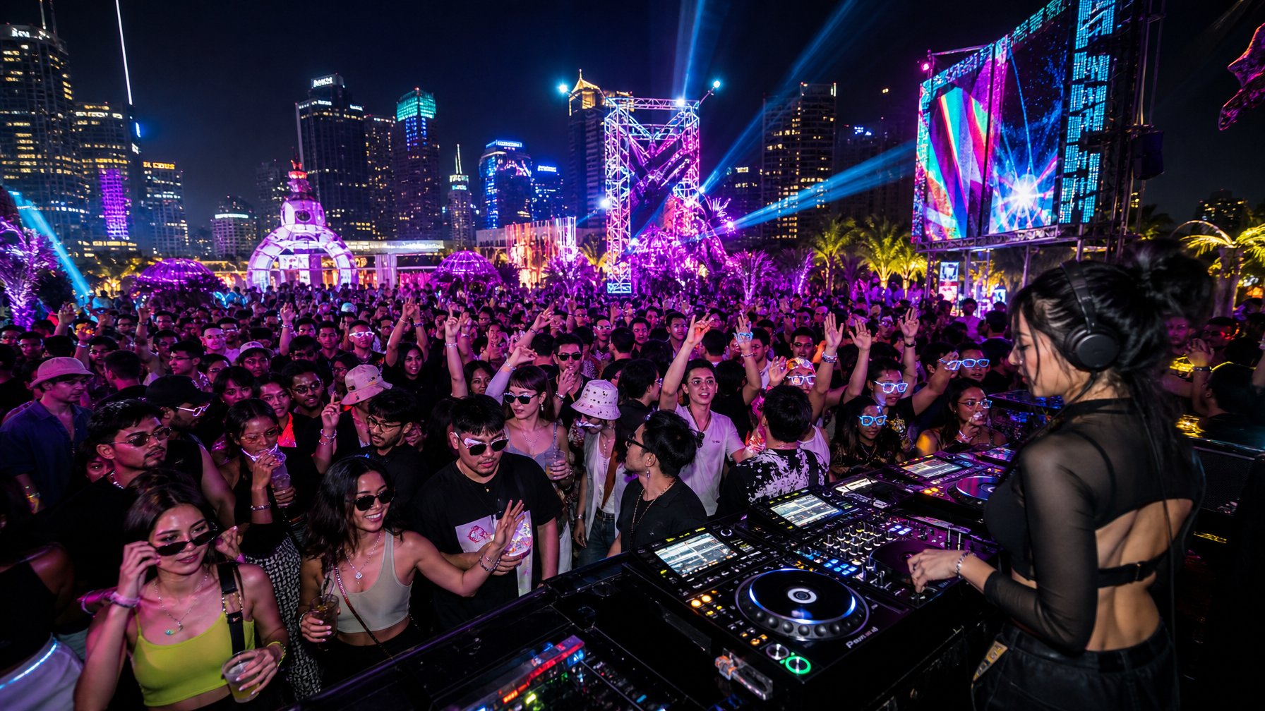 Night Party Indonesia 2026 Viral: Menyajikan Pesta Malam dengan Tema EDM, Hip-Hop, dan House Music