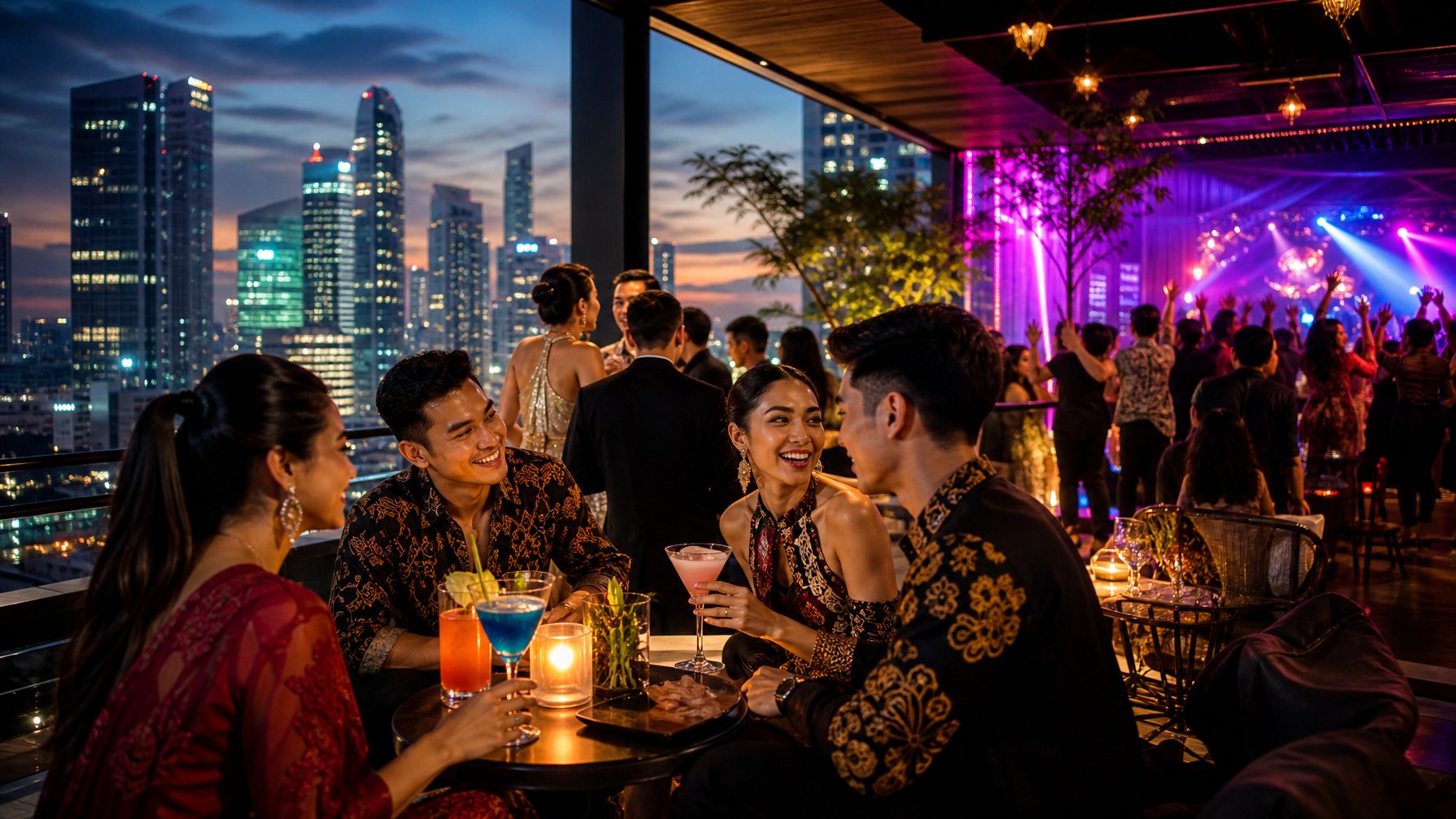 Hiburan Malam Indonesia 2026: Eksplorasi Night Club dan Rooftop Bar Kekinian