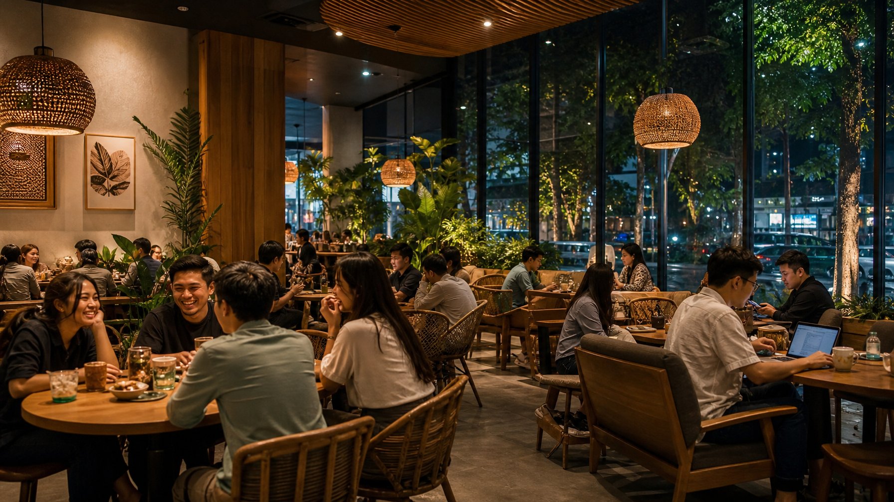 Cafe Malam Terbaik di Indonesia 2026: Tempat Nongkrong Asyik untuk Menyegarkan Malam Anda