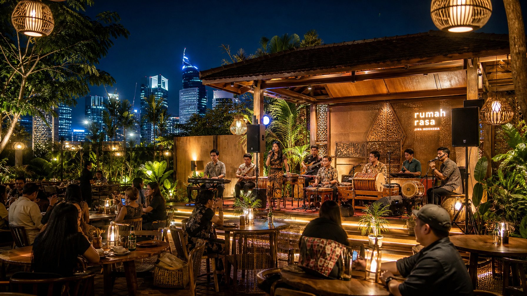 Cafe Malam Terbaik di Indonesia Terbaru 2026: Menikmati Live Music dan Suasana Estetik