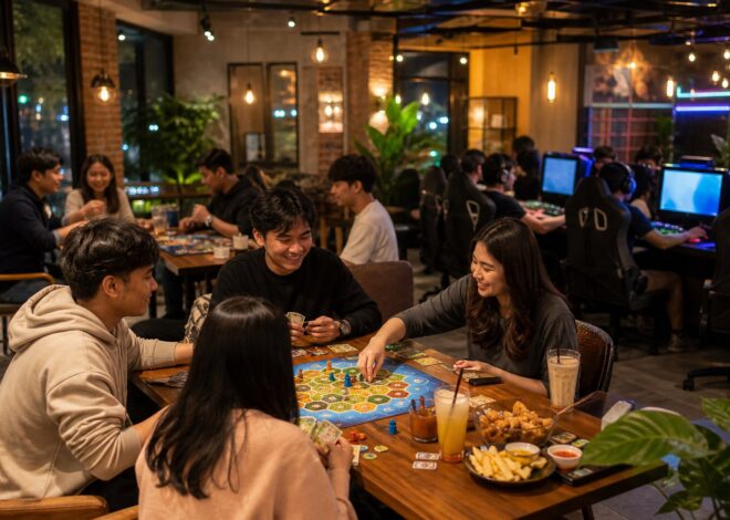 Pilihan Kafe Malam dengan Board Game dan Gaming Seru di Bandung