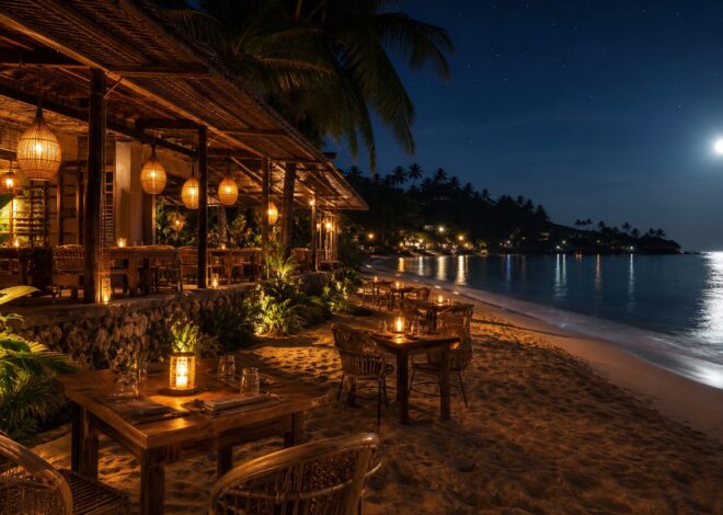 Jenis Kafe Malam Tepi Pantai di Lombok untuk Kencan