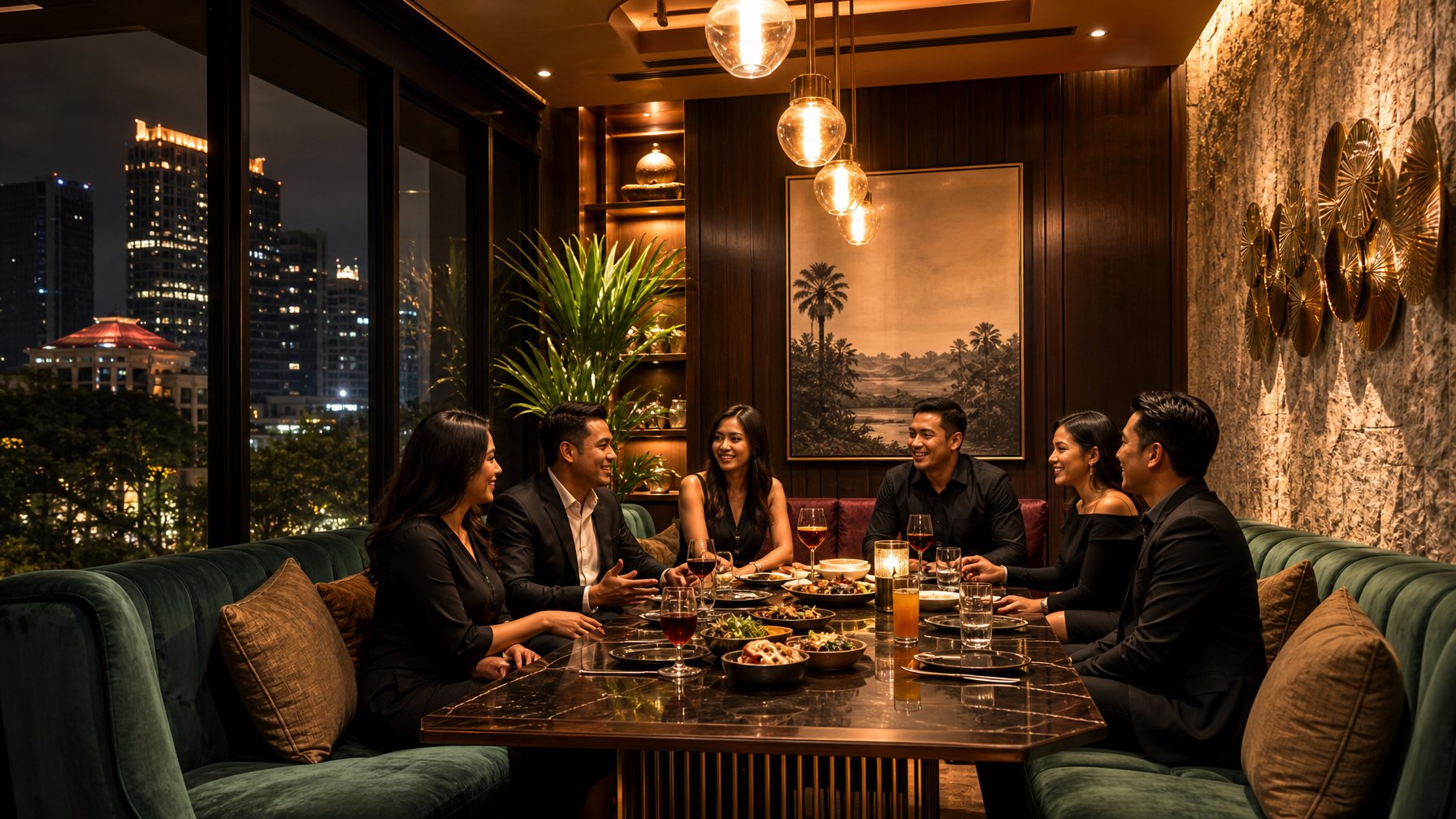 Pilihan cafe malam dengan area VIP private room di Surabaya